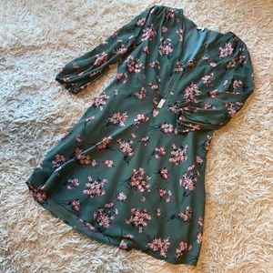 Madewell Floral Mini Dress